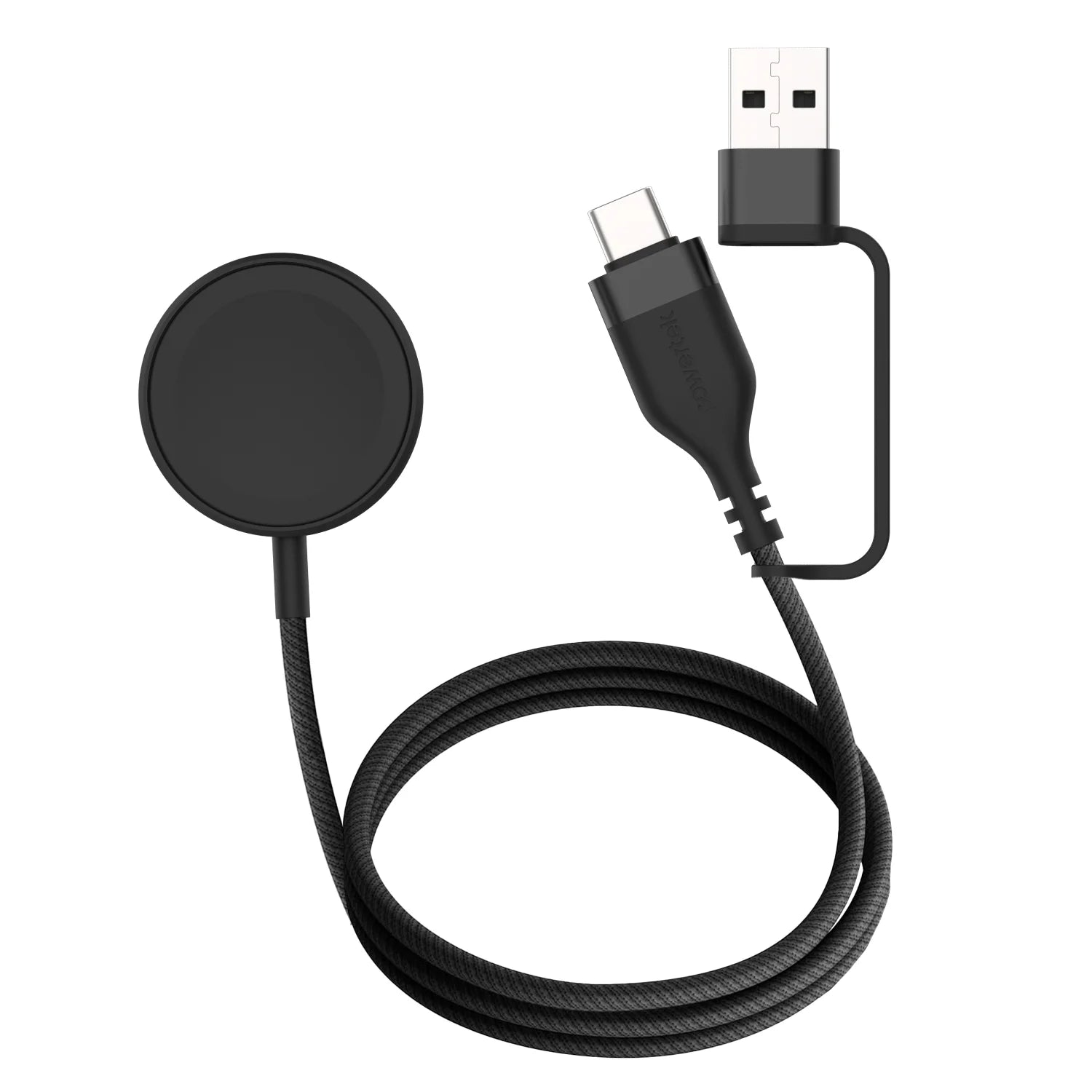 Powertek Nylon Braided Apple Watch Charger