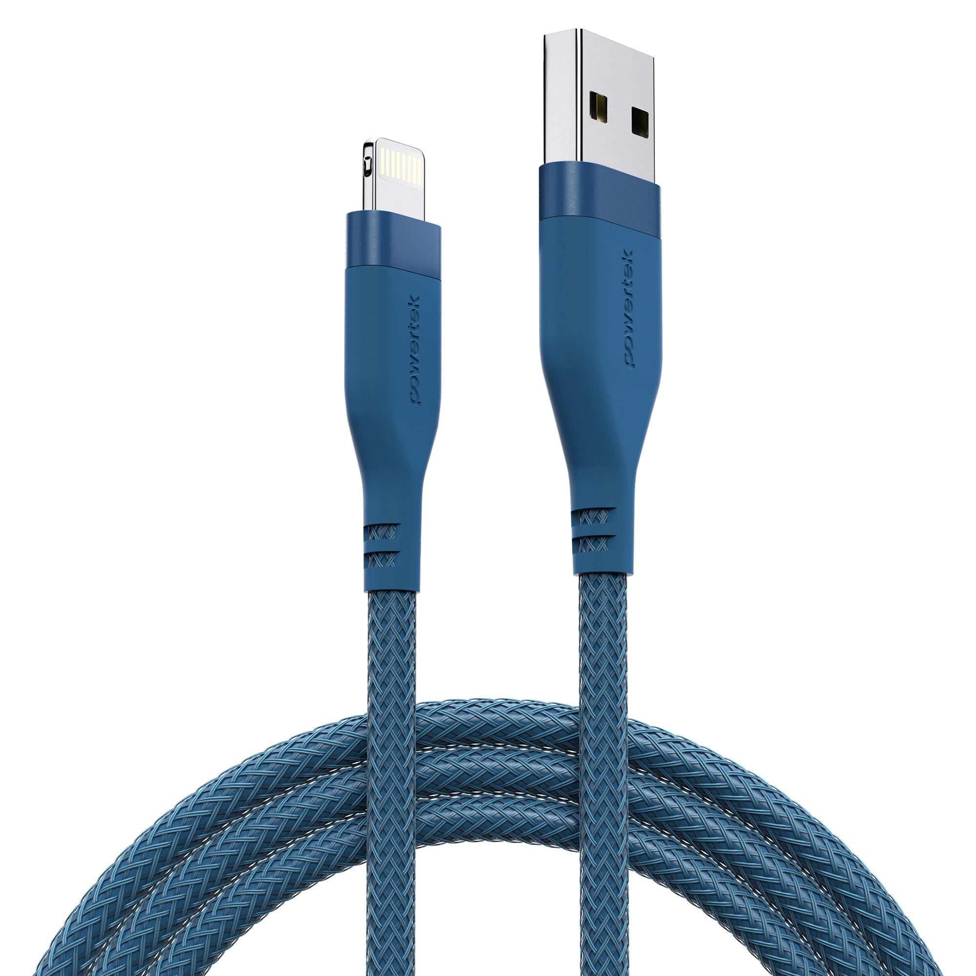 Powertek Ultra 6ft USB-A to Lightning Charging Cable