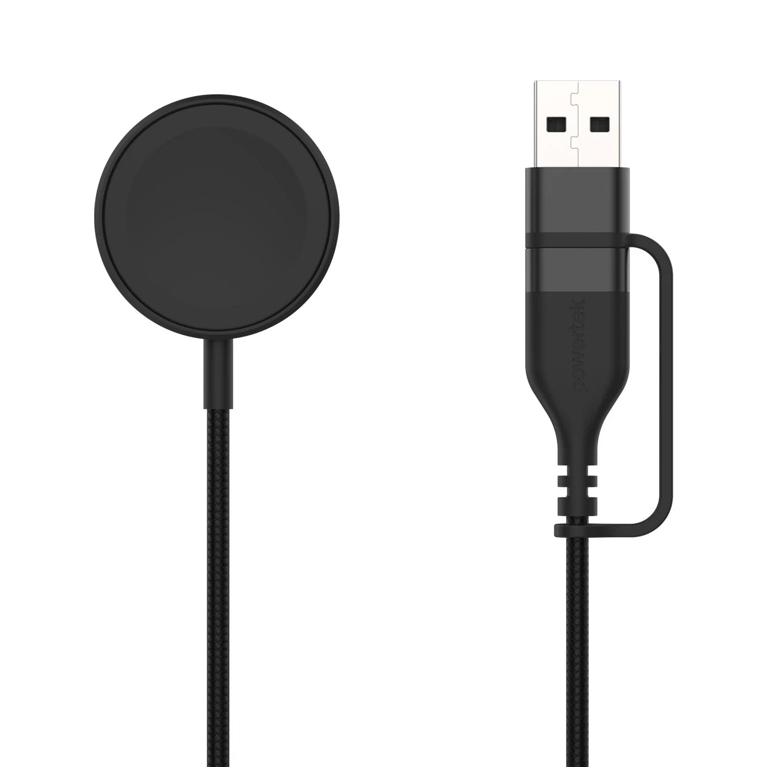 Powertek Nylon Braided Apple Watch Charger